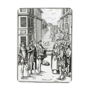 Verkauf durch Stadtausrufer, nach einem Magnet