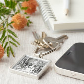 Verkauf durch Stadtausrufer, nach einem Schlüsselanhänger (Seite)