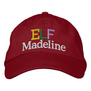 Verkauf! Elf des Weihnachtsmanns Bestickte Kappe