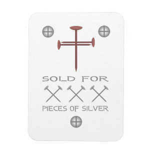 Verkauf für 30 Stück Silber Magnet