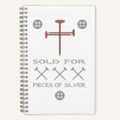 Verkauf für 30 Stück Silber Notizblock (Vorderseite)