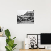 Verkauf gebrauchter Autos, 1938 Vintages Foto Poster (Heimbüro)