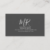 Verkauf geometrischer Zuhause-Designer Visitenkarte (Rückseite)