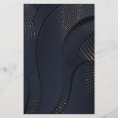 Verkauf Gold Blue Black Texture Typografie Flyer (Hinten)