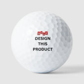 VERKAUF! Golf Balls - 3 Pack - Custom Golfball (Vorderseite)