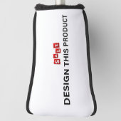 VERKAUF! Golf Putter Head Cover - Black Trial - Cu Headcover (Rotieren 90)