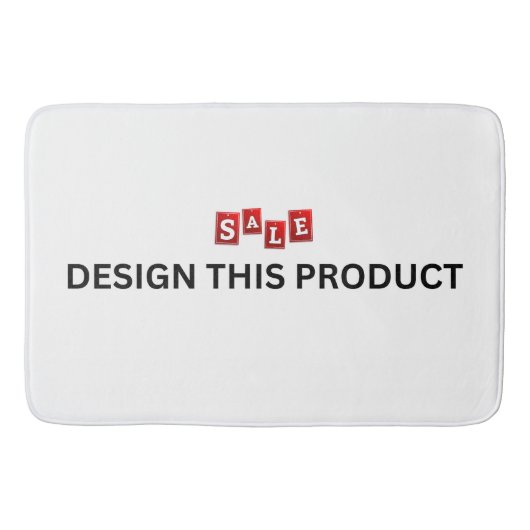 VERKAUF! Große Badematte - Custom (Vorderseite)