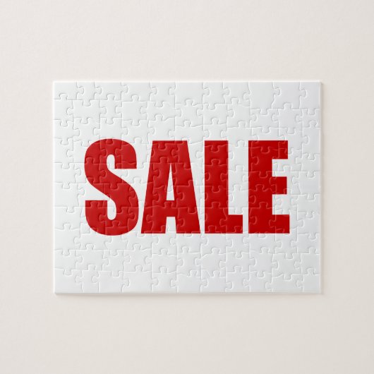 VERKAUF JIGSAW PUZZLE (Horizontal)