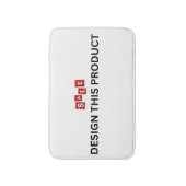 VERKAUF! Kleinbadematte - kundenspezifisch Badematte (Vorderseite Vertikal)