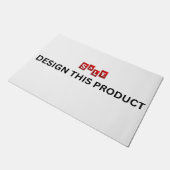 VERKAUF! matt - Indoor Outdoor - 24" x 36"- Custom Fußmatte (Schrägansicht)