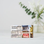 Verkauf | Nachbarschafts-Zuhause Visitenkarte (Stehend Vorderseite)