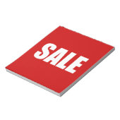 VERKAUF NOTIZBLOCK (Rotiert)