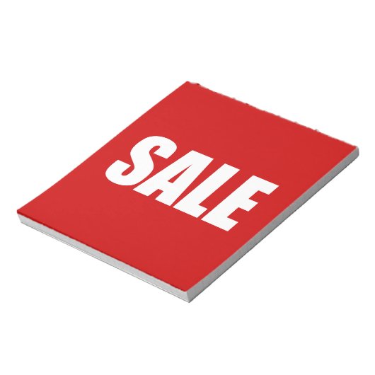 VERKAUF NOTIZBLOCK (Rotiert)