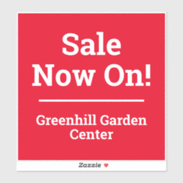 Verkauf oder Verkauf Aufkleber