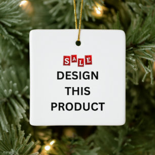 VERKAUF! Ornament - Keramik Square - Custom