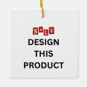 VERKAUF! Ornament - Keramik Square - Custom (Vorderseite)