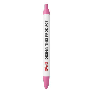 VERKAUF! Pen - Rote Tinte - Zoll - Rosa - Set 2 Kugelschreiber