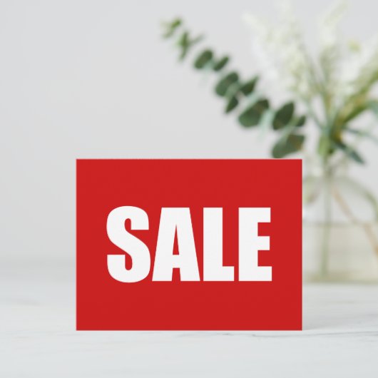 VERKAUF POSTKARTE (Stehend Vorderseite)