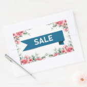 Verkauf Rechteckiger Aufkleber (Umschlag)