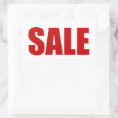 VERKAUF REKTANGULAR STICKER (Tasche)