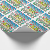 Verkauf-Schleppangel Geschenkpapier (Ecke)