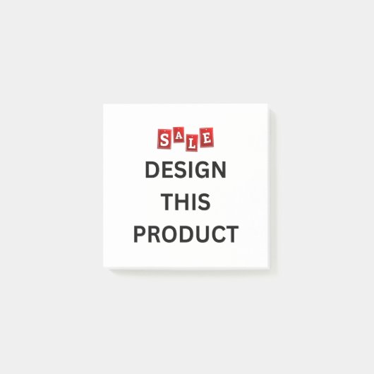 VERKAUF! Schreiben Sie die Anmerkungen authentisch Post-it Klebezettel (Vorderseite)