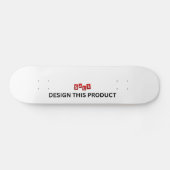 VERKAUF! Skateboard Deck - 7 7/8" - Custom (Horizontal)