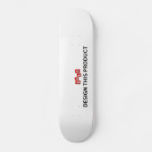 VERKAUF! Skateboard Deck - 7 7/8" - Custom (Vorderseite)