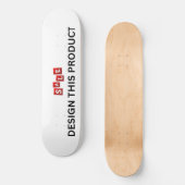 VERKAUF! Skateboard Deck - 8 1/2" - Benutzerdefini (Vorderseite)