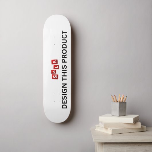 VERKAUF! Skateboard Deck - 8 1/2" - Benutzerdefini (Wandkunst)