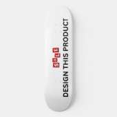 VERKAUF! Skateboard Deck - 8 1/2" - Benutzerdefini (Vorderseite)