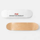 VERKAUF! Skateboard Deck - 8" - Custom (Horizontal)