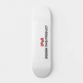 VERKAUF! Skateboard Deck - 8" - Custom (Vorderseite)