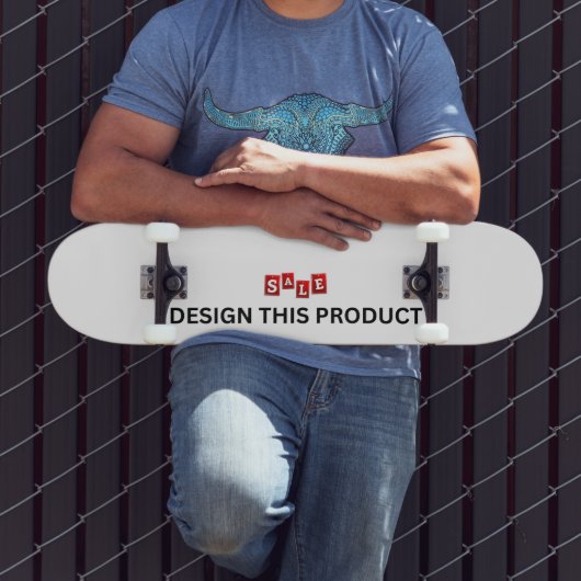 VERKAUF! Skateboarddecke - 7 3/4" - Benutzerdefini Skateboard (Außenbereich 3)