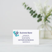 Verkauf und Dienstleistungen von Mobiltelefonen Visitenkarte (Stehend Vorderseite)