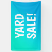 VERKAUF! Vinyl Banner (Vertikal)