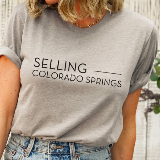Verkauf von Colorado Springs - Verkauf von Sunset T-Shirt