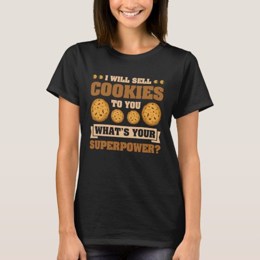Verkauf von Cookies, der den Cookie-Händler 2 T-Shirt (Vorderseite)