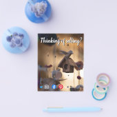 Verkauf von E-Mail-Real-Anwesen Marketing Vogelhau Flyer (Einzeln)