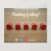 Verkauf von E-Mail-Verweisung Real Anwesen Marketi Flyer (Vorne)