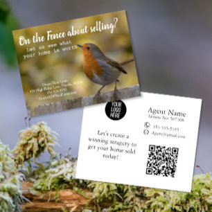 Verkauf von E-Mail-Verweisung Real Anwesen Marketi Postkarte