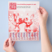 Verkauf von Frenchie Welppies Flyer (Hand)