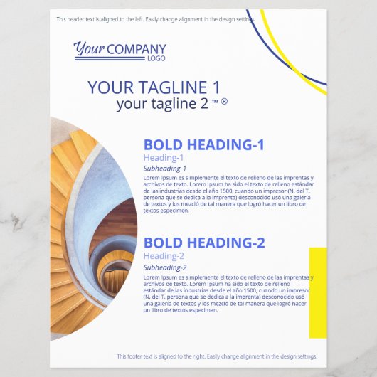 Verkauf von geometrisch-gelben Foto-Formen in Hell Flyer (Vorne)