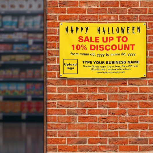Verkauf von Halloween-Banner Banner