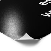 Verkauf von Halloween-Unternehmen auf dem schwarze Fotodruck (Ecke)