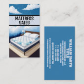 Verkauf von Matratzen Visitenkarte (Vorne/Hinten)