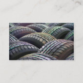 Verkauf von neuem oder gebrauchtem Reifen nach Maß Visitenkarte (Rückseite)