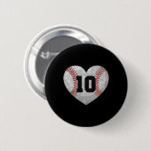 Verkauf von Nummer 10 herzerkranktes Design für Ve Button (Vorne & Hinten)