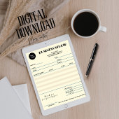 Verkauf von Rechnungen aus cremefarbenem Marmor an Karte