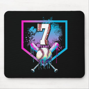 Verkauf von Tropfen 7. Geburtstag Zuhause Plate Bo Mousepad
